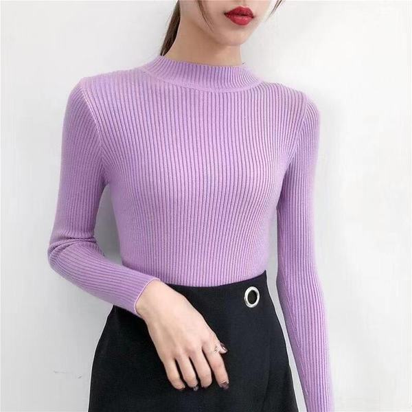 Pullover All-matching Slim Fit Skinny Sweater