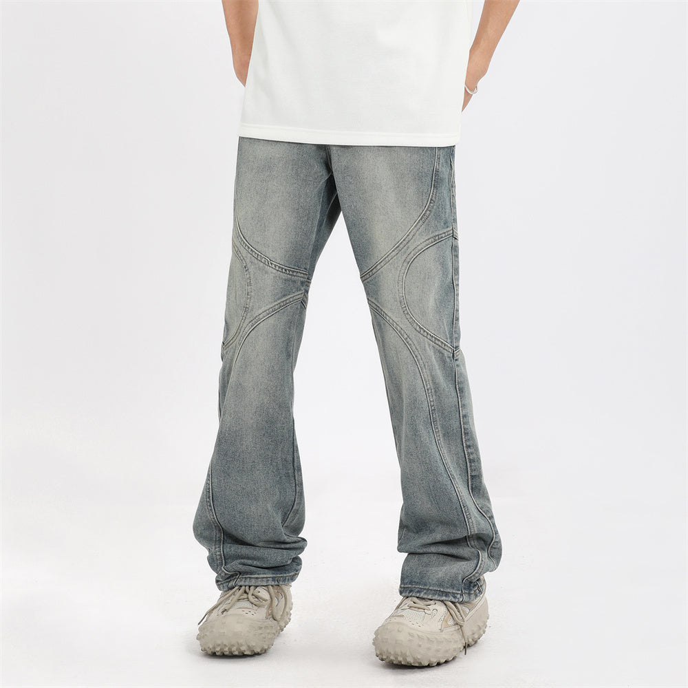 Men's High Street Retro Wash Pants