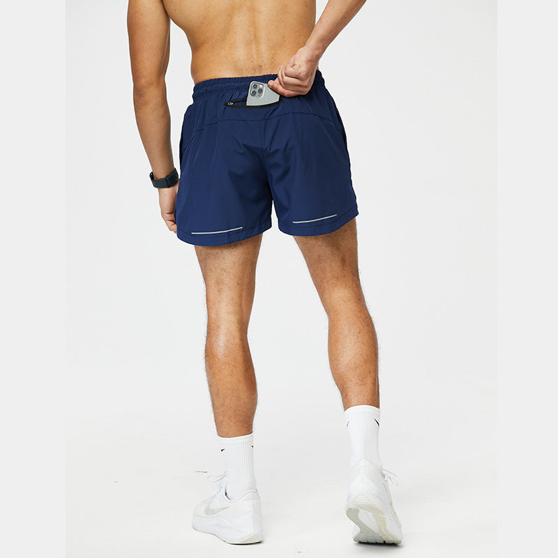 Quick Dry Training Basketball Woven Sports Shorts Men