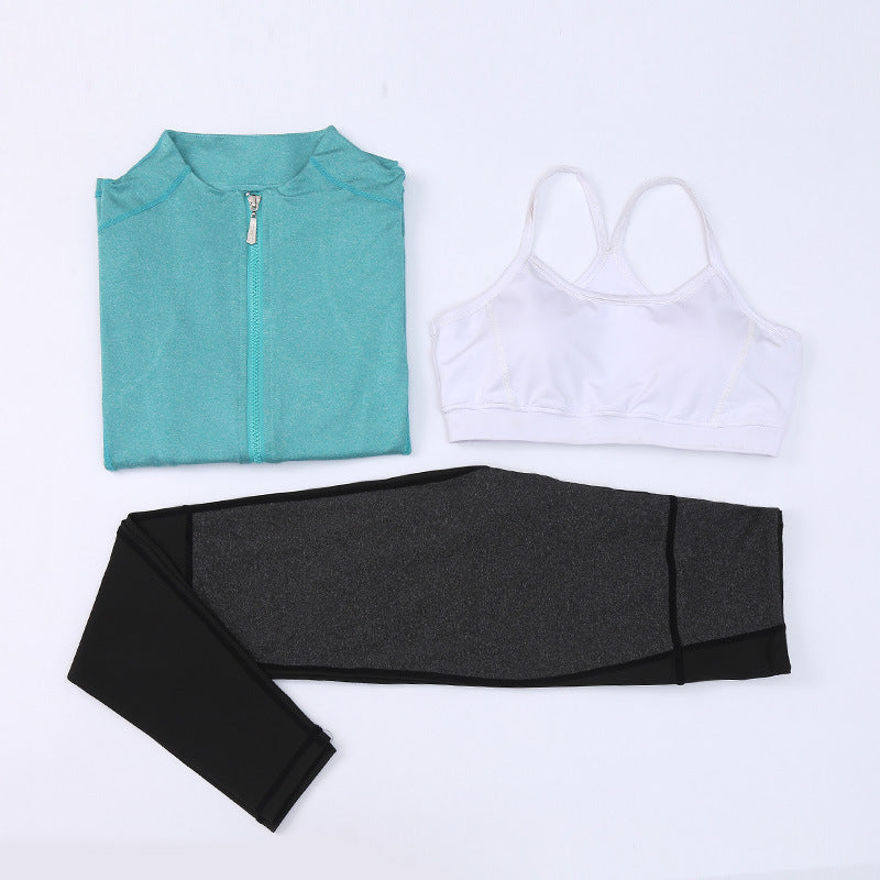 Sports Yoga Wear Long Sleeve Set