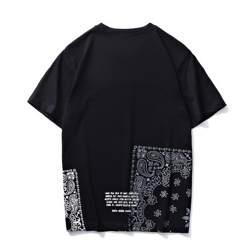 Japanese Summer Loose Cotton T-shirt