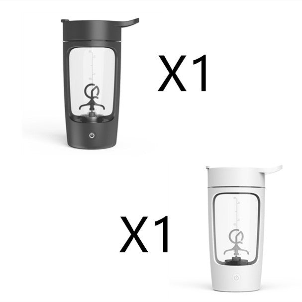 Electric Net Celebrity Milkshake Male And Female Protein Powder Scale Shake Cup Fitness Sports Water Cup