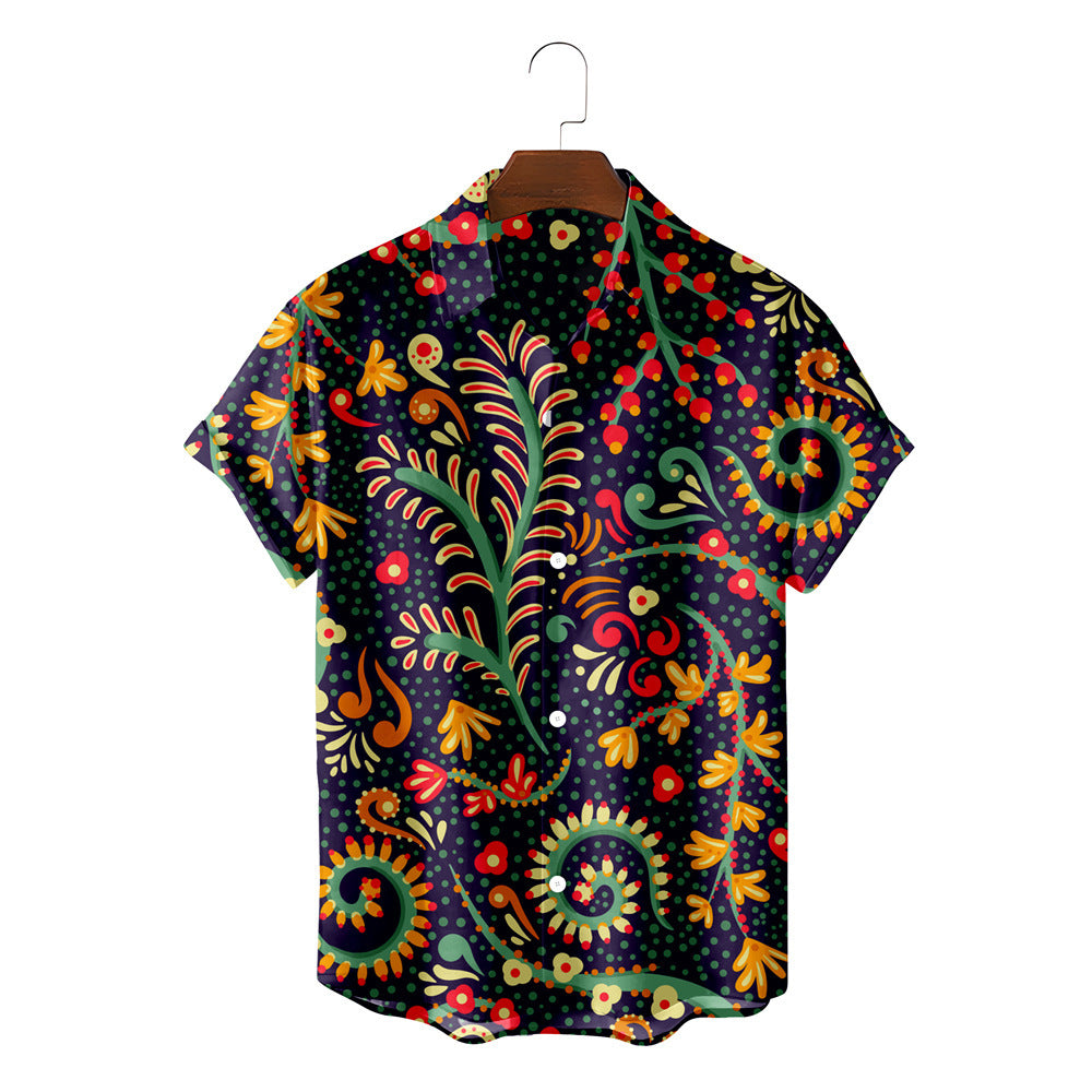 Hawaii Beach Vacation Retro Tide Shirt Men's