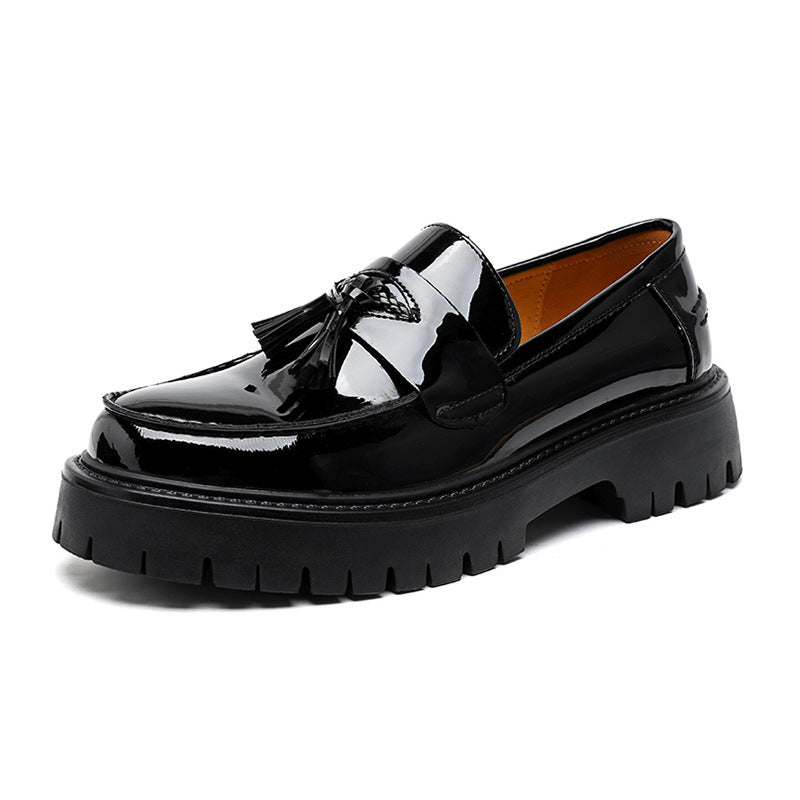 British Leather Shoes Men's Platform