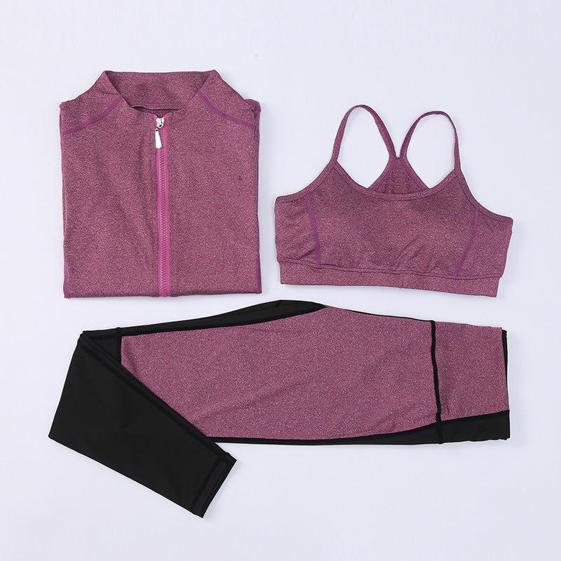 Sports Yoga Wear Long Sleeve Set