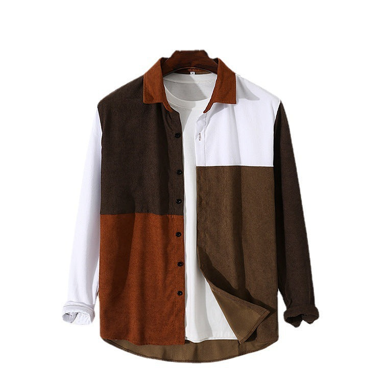 Men's Coat Casual Lapel Long Sleeves