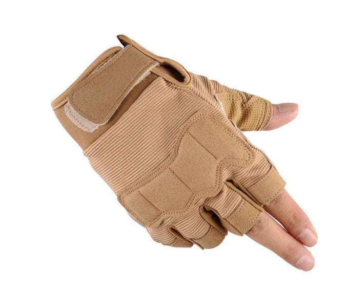 Tactical half finger gloves special forces army fans men and women outdoor sports climbing non-slip training fitness