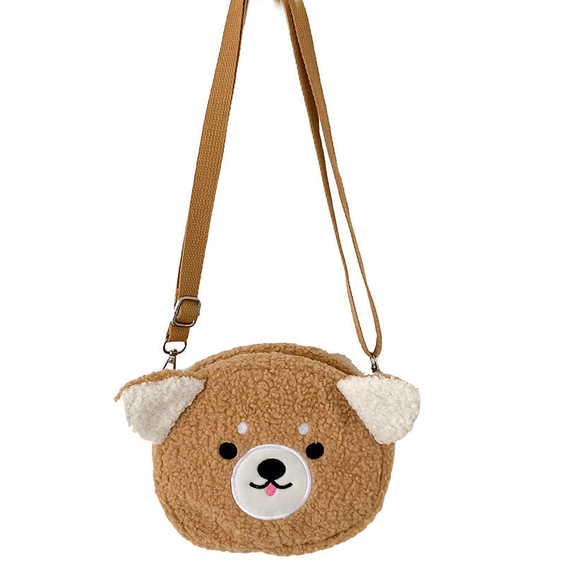 Ugly Cute Soft Sister Plush Small Bag Funny