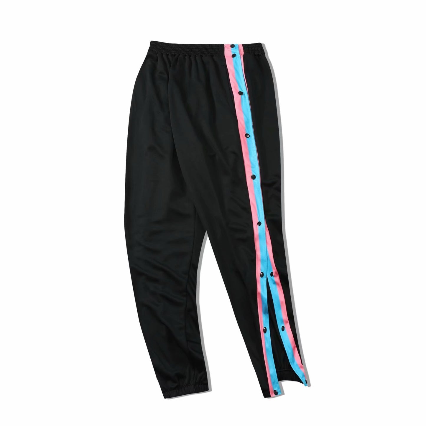 Full-open Quick-drying Running Fitness Training Appearance Buttoned Pants